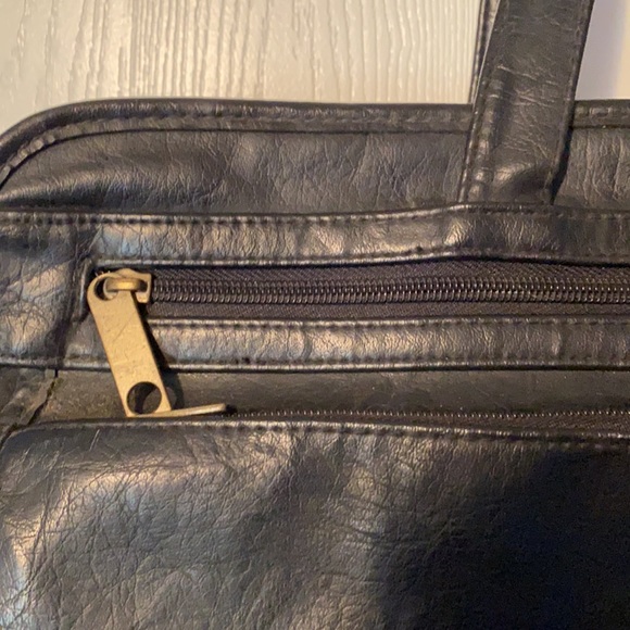 Leather brief case - Picture 5 of 12